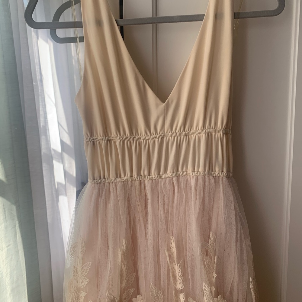American Rag Blush Lace Dress - Picture 4 of 7